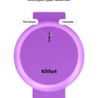 Вафельница электрическая для венских вафель КТ-5611 1000 Вт