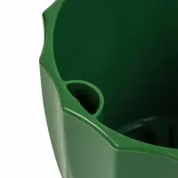 Горшок "ФЛЮТЕ" 1,9 л, D-16 см, h-14,5 см, цвет малахит