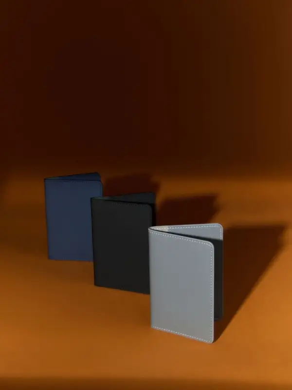 Обложка для паспорта Alaska, серая