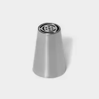 Насадка кондитерская &laquo;Тюльпан&raquo;, d=3 см, выход 1,8 см, нержавеющая сталь