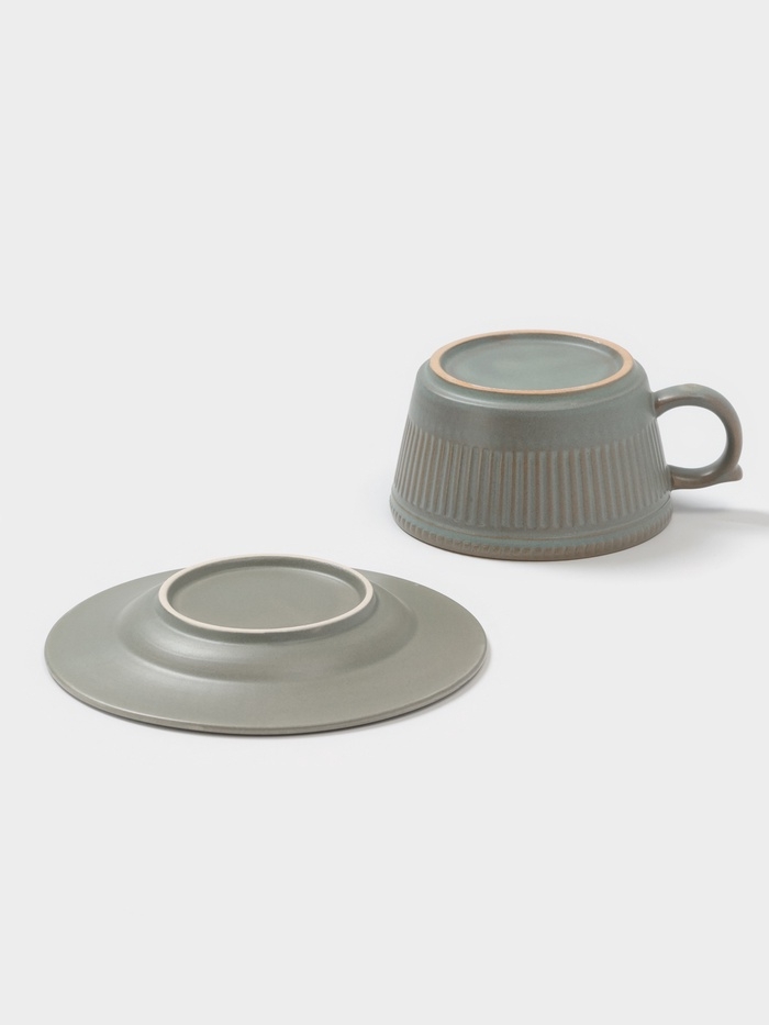 Чайная пара "Ancient Greece"  15х7см, цвет синий