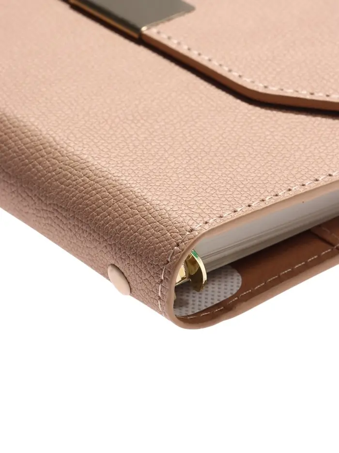 Органайзер на кольцах, C6, с клапаном, 80л, линия, к/зам, Бежевый