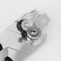 Нож консервный Доляна &laquo;Помощник&raquo;, 20 см, цвет чёрный