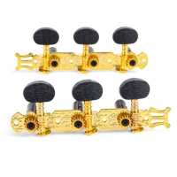 Комплект колковой механики Music Life черный с золотым