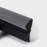 Щётка для окон Доляна, телескопической ручка 60(97) см, водосгон 20 см, насадка из поролона 20&times;8 см