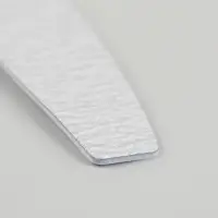 Сменные файлы для пилки, на вспененной основе, лодочка, 180 грит, 18 см, фасовка 10 шт., серые