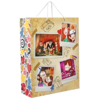 Пакет подарочный, 31х40х11.5 см, упаковка, Гравити Фолз