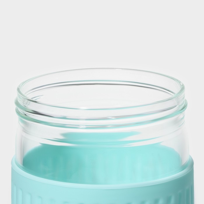 Термокружка стеклянная Magistro &laquo;Трэвел&raquo;, 570 мл, 8,9&times;8,3&times;18 см