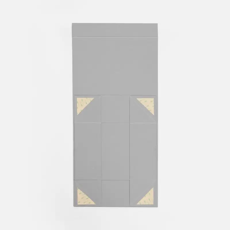 Коробка складная Quadra Fold, серая