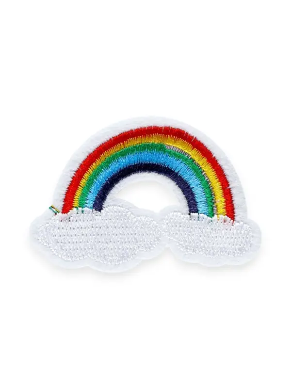 Термоаппликация &laquo;Радуга&raquo;, 5.7&times;3.4 см, разноцветная