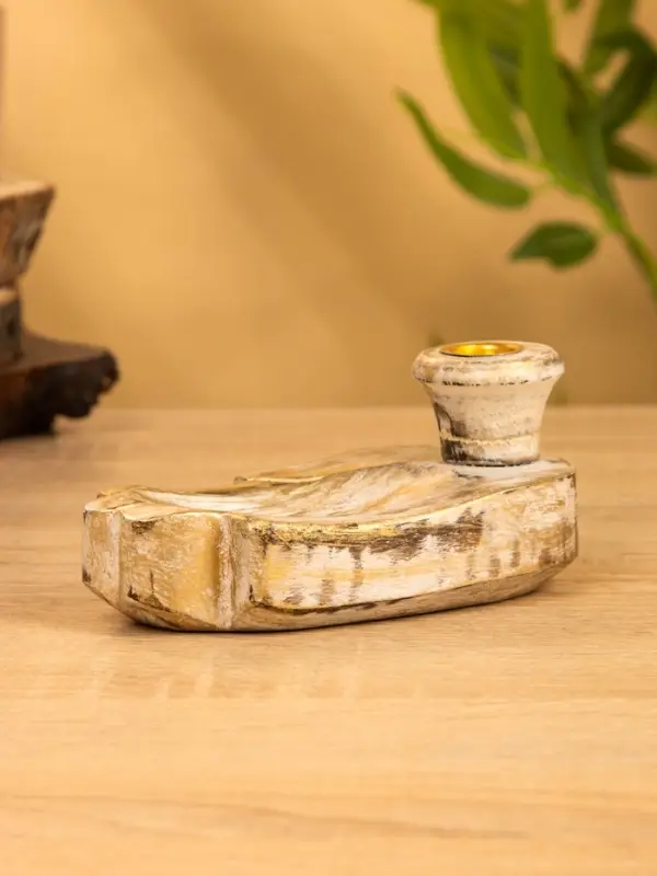 Подставка под благовония &laquo;Ладонь&raquo;, 13&times;7.5&times;6 см, манговое дерево