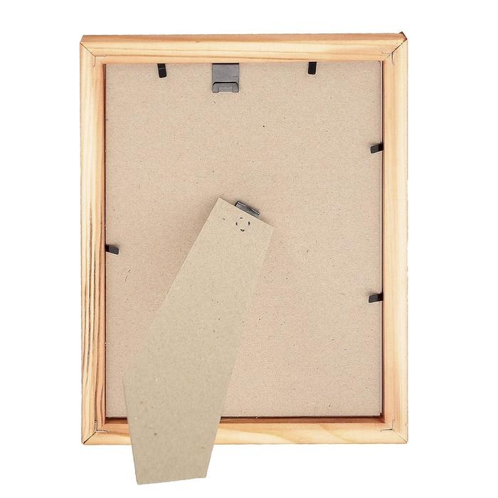 Фоторамка сосна с19 орех 13х18 см (пластиковый экран)