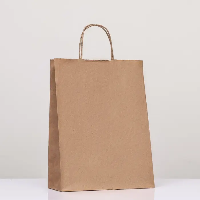 Пакет крафт без печати 24&times;11&times;32 см