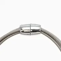 Набор 2 пред-та: колье, браслет "Бусина на нитях", цвет серебро