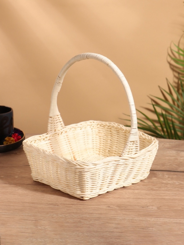 Корзина плетеная 22x20x26 см, ротанг