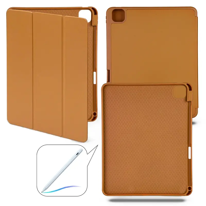 Чехол-книжка iPd Pro 11 (2024) Smart case (Pencil) Brown №2