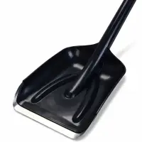 Лопата автомобильная пластиковая с черенком 210*700мм