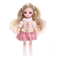 Кукла шарнирная &laquo;Арина&raquo; в платье, МИКС