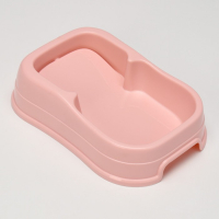 Автокормушка 1,5 л, 23,5 х 16 х 24 см, розовая