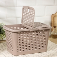 Корзина для пикника &laquo;Мини&raquo;, цвет коричневый