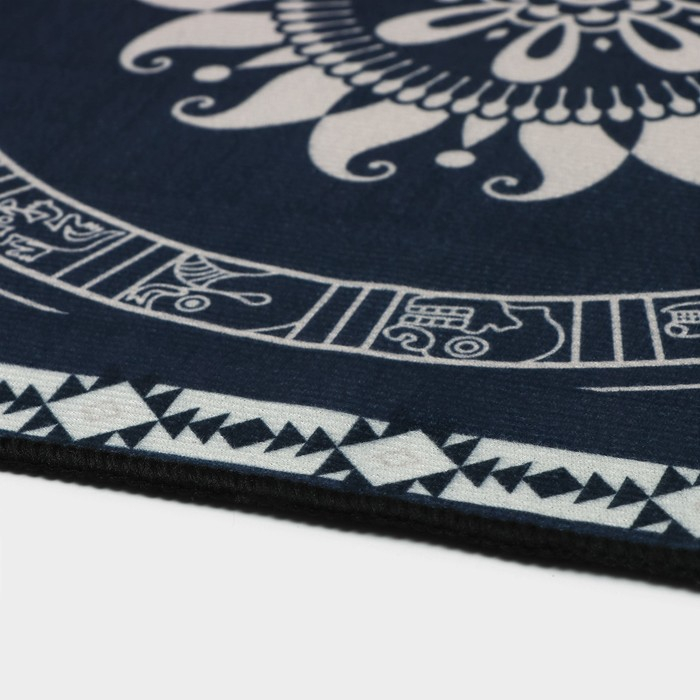 Коврики для ванной и туалета Доляна &laquo;Адуор&raquo;, 2 шт: 50&times;78 см, 40&times;50 см, цвет серый