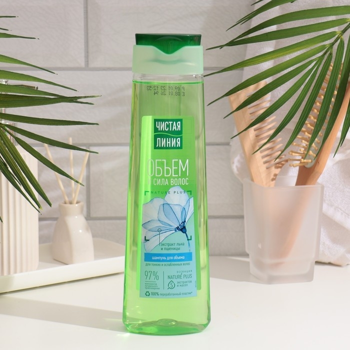 Шампунь для волос Чистая линия &laquo;Объём и сила&raquo;, 400 мл