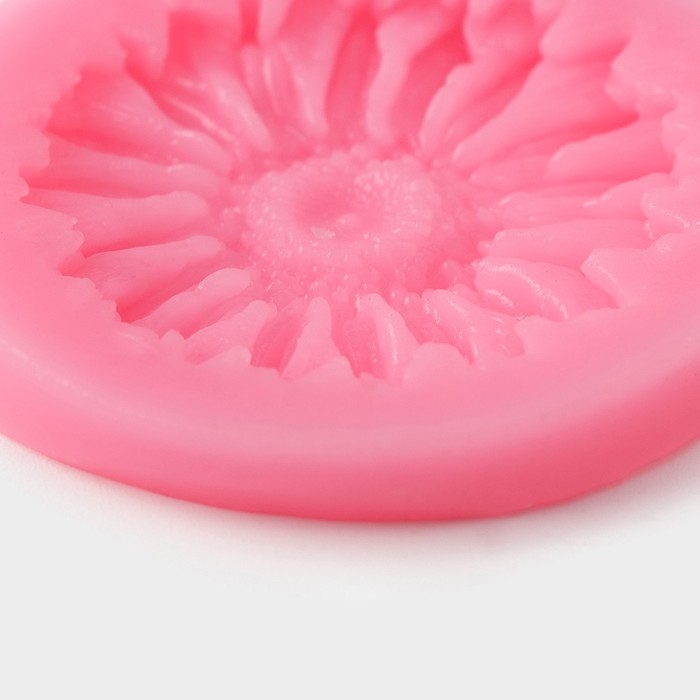 Молд Доляна &laquo;Герберы&raquo;, силикон, d=6 см, цвет МИКС