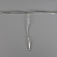 Гирлянда &laquo;Бахрома&raquo; 1.8 &times; 0.5 м, IP20, прозрачная нить, 48 LED, свечение тёплое белое, 8 режимов, 220 В