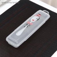 Футляр для столовых приборов Доляна, 24&times;7,5&times;3,8 см, рисунок МИКС