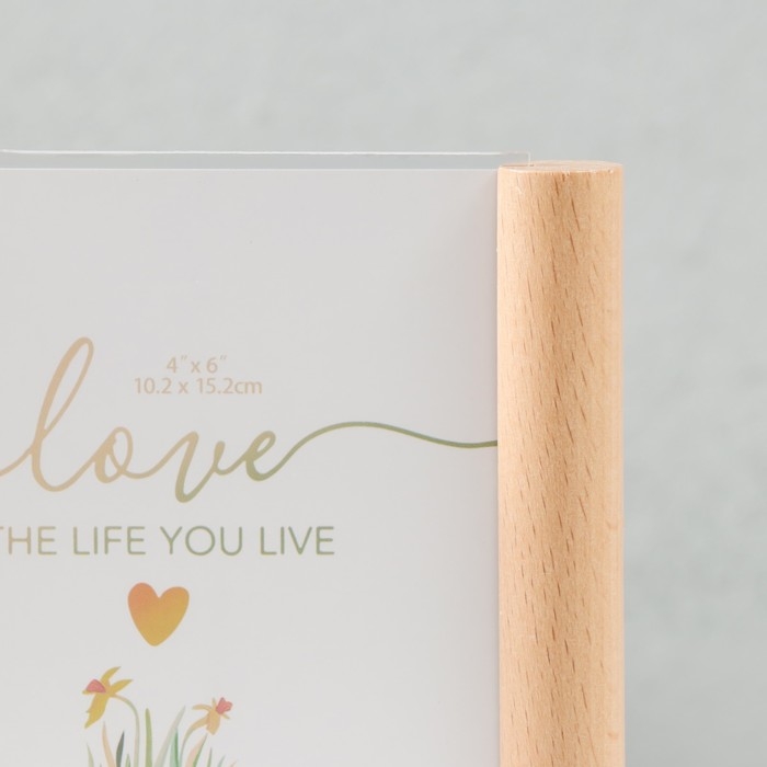 Фоторамка дерево на 1 фото 10х15 см "Альвисс" 13,5х3,5х10,5 см