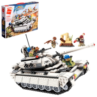 Конструктор Миротворцы &laquo;Боевой танк&raquo;, 4 минифигуры, 430 деталей