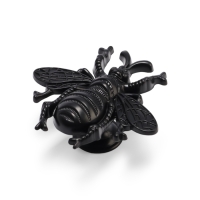 Ручка-кнопка CAPPIO PRO "Жук" 59 x 56  мм, цвет черный