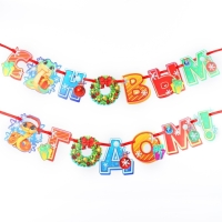 Гирлянда на ленте с блестками новогодняя &laquo;С Новым годом!&raquo;, на Новый год, длина 250 см