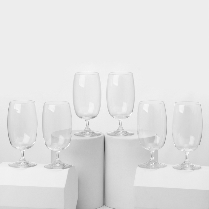 Набор стеклянных бокалов для пива &laquo;Баблс&raquo;, 480 мл, 6 шт