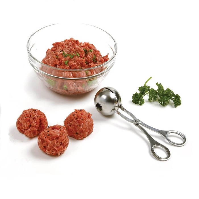 Форма для фрикаделек Доляна, 18&times;8&times;4,9 см, нержавеющая сталь, цвет серебристый