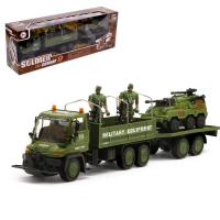 Грузовик инерционный &laquo;Военный спецназ&raquo;, с солдатами и техникой