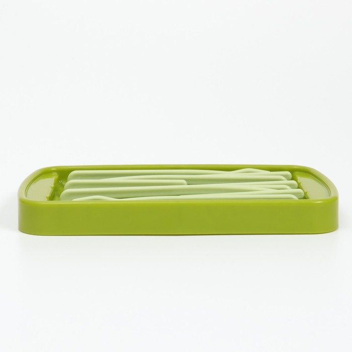 Сушилка для детских бутылочек, цвет зелёный