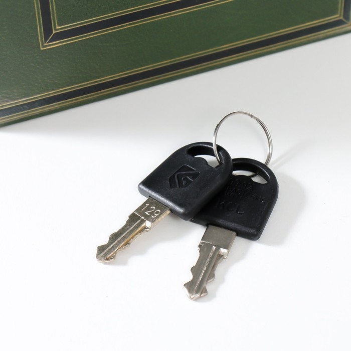 Сейф-книга дерево кожзам "Путешествия Гулливера. Джонатан Свифт" 21х13х5 см