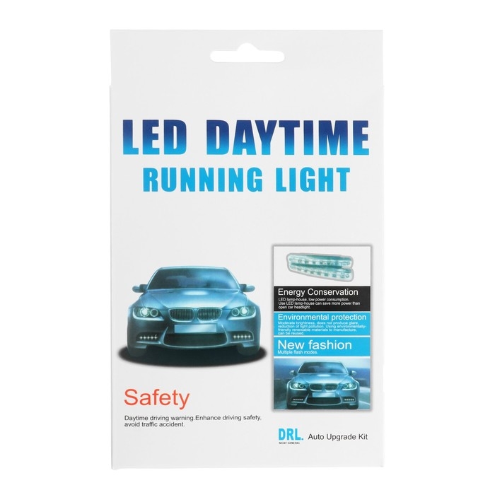 Дневные ходовые огни 8 LED, 12 В