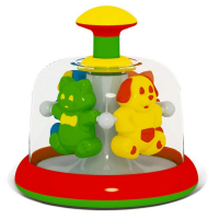 Юла-карусель &laquo;Домашние любимцы&raquo;, МИКС