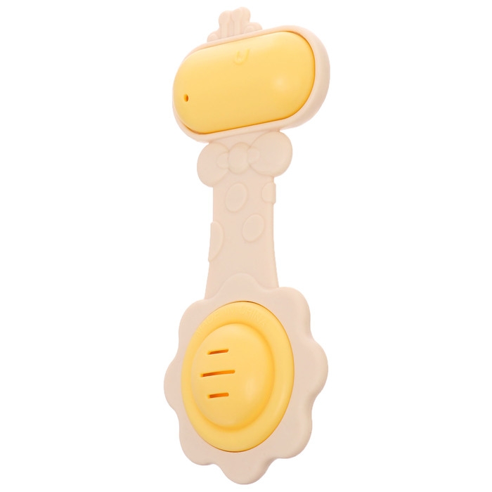 Погремушка с прорезывателем для зубов &laquo;Жирафик&raquo;, пищевой силикон