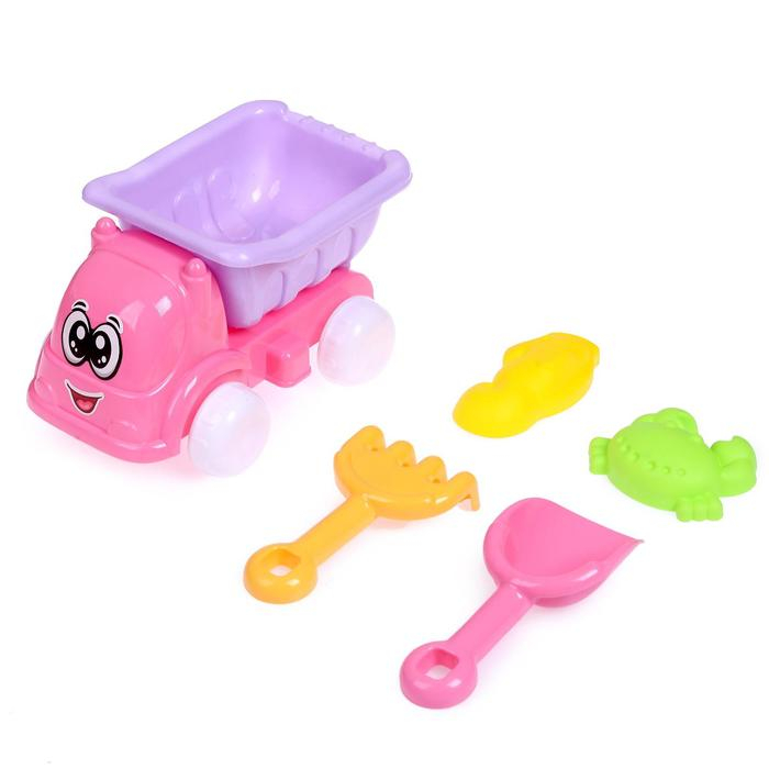 Песочный набор &laquo;Бибика&raquo;, 5 предметов, МИКС