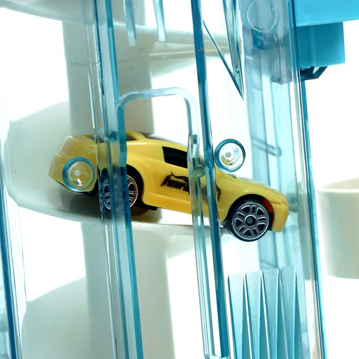 Парковка &laquo;Городская&raquo;, с лифтом, 3 уровня, 4 машинки, световые и звуковые эффекты