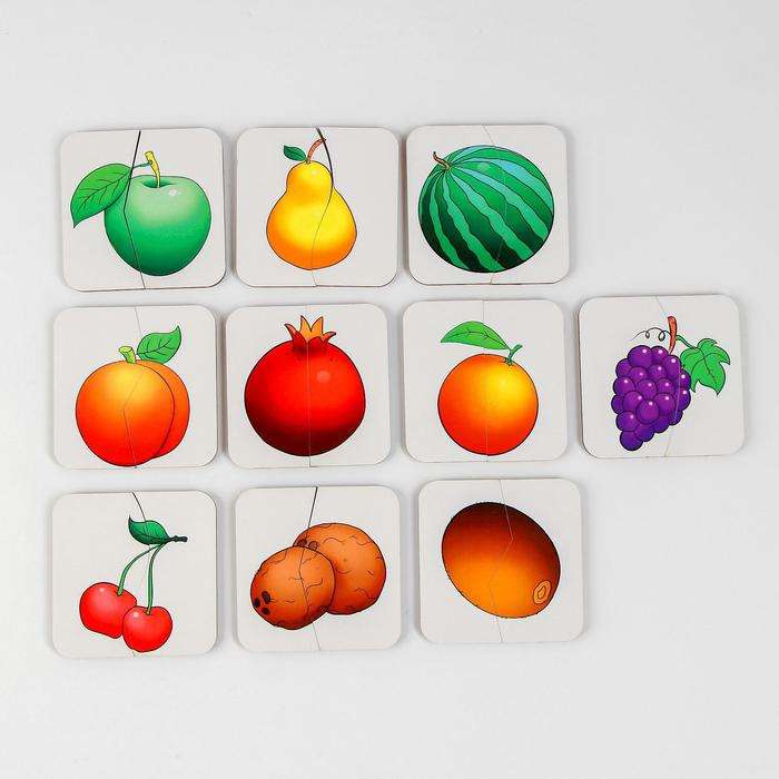 Картинки-половинки &laquo;Урожай&raquo;