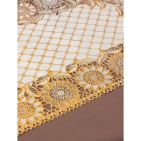 Салфетка сервировочная на стол &laquo;Подсолнухи&raquo;, 45&times;30 см, цвет золотой