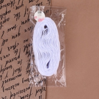 Кружево капроновое, 23 мм &times; 10 &plusmn; 1 м, цвет белый №10