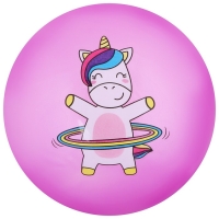 Мяч детский ZABIAKA &laquo;Единорожка с обручем&raquo;, d=22 см