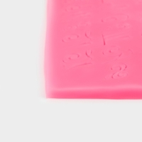 Молд &laquo;Алфавит русский. Пропись&raquo;, силикон, 23,5&times;10 см, цвет розовый