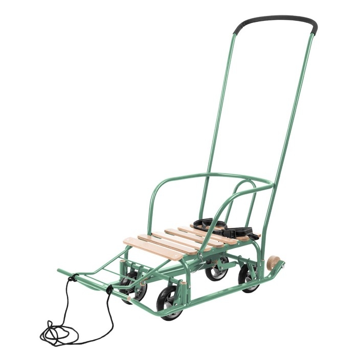 Санки &laquo;Тимка 5 универсал&raquo;, цвет оливковый