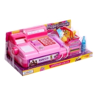 Игровой набор касса &laquo;Магазинчик&raquo;, с аксессуарами, свет, звук, МИКС